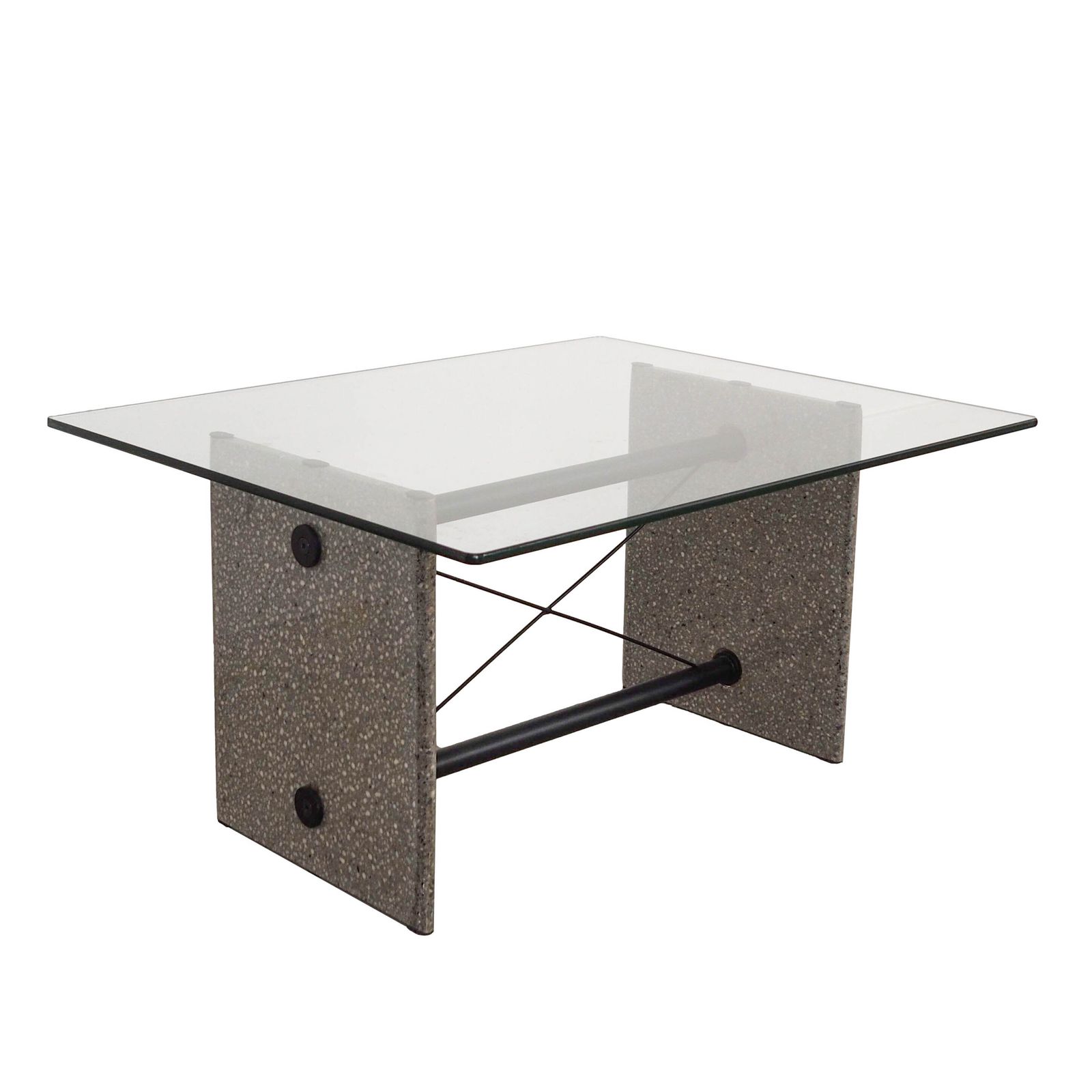 Glass Coffee Table, Italian Design, 1960s, Made In Italy