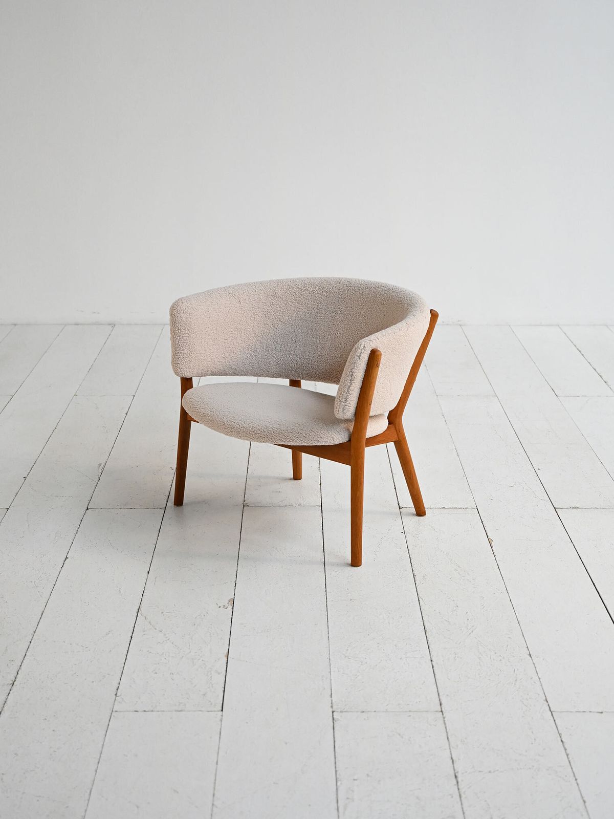 Fauteuil modèle « 83 » par Nanna et Jørgen Ditzel pour S.W. Møbler, Danemark, années 1960 photo for sale