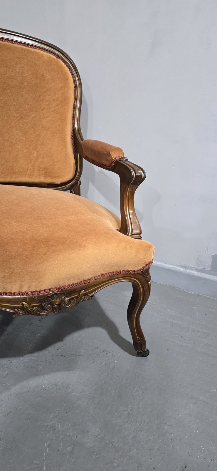 Outstanding French Walnut Couch photo buy
