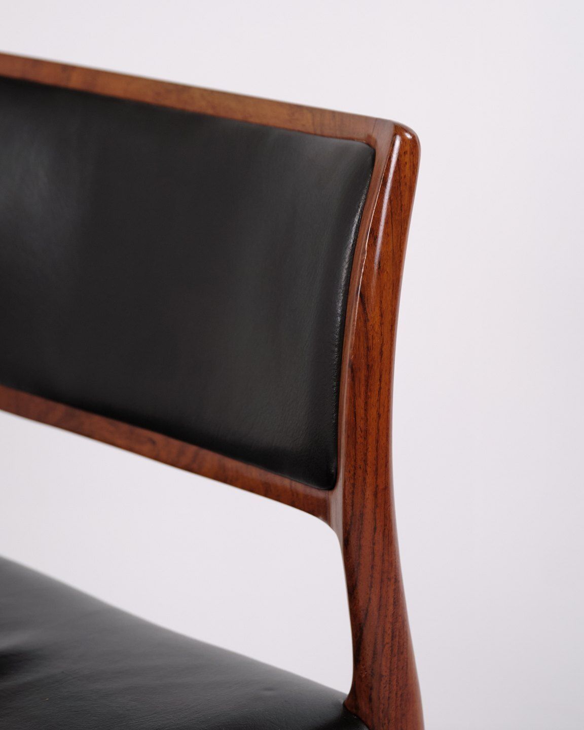N.O. Møller Dining Chair Model 80 – J.L. Møllers Møbelfabrik, 1970s photo vintage