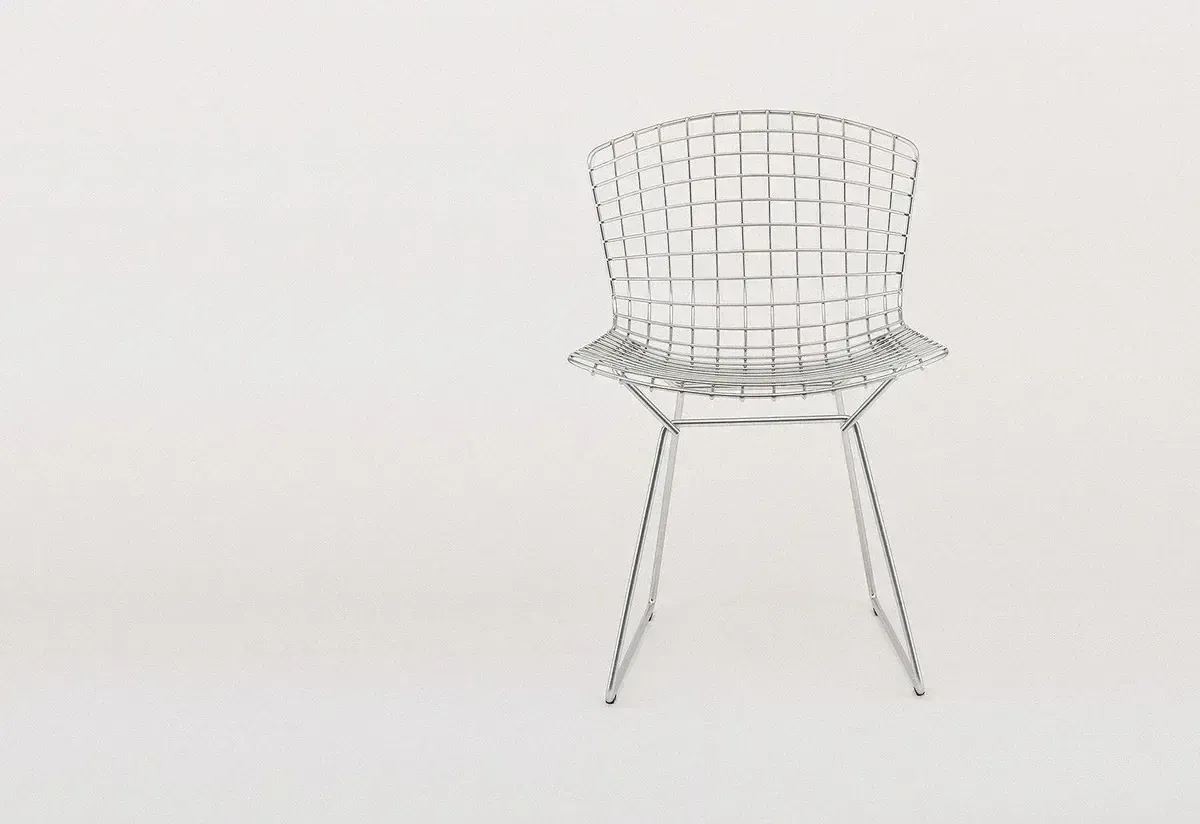 Knoll   Harry Bertoia Dining Chairs photo furniture