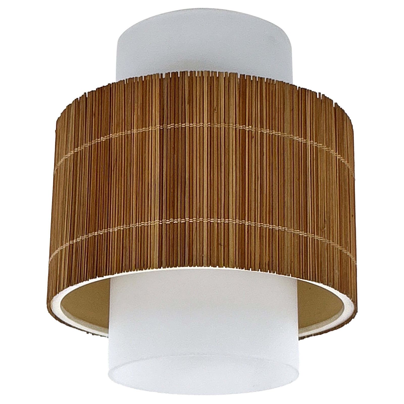 Elegant Mid Century Modern Flush Mount Or Ceiling Fixture Germany 1960s