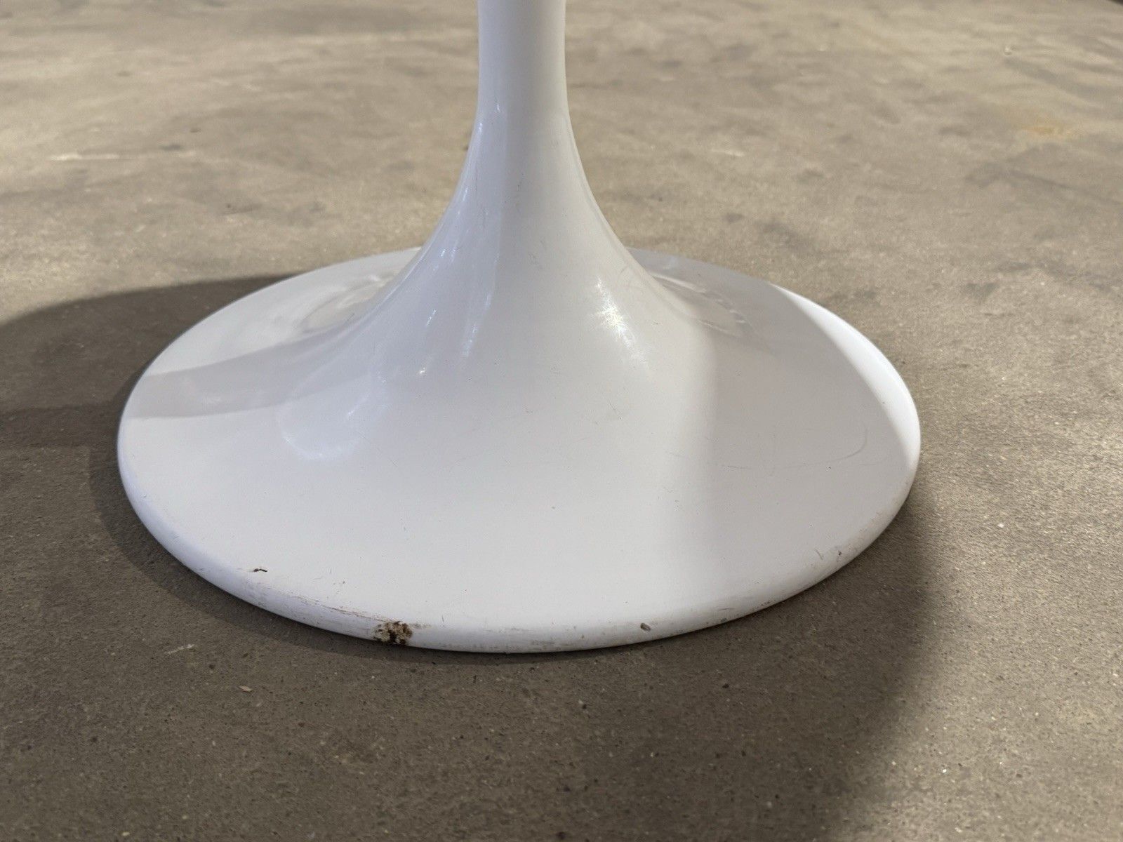 photo for sale Vintage Orange Tulip Chair Mid Century Retro 1970’s White Dining Office Desk