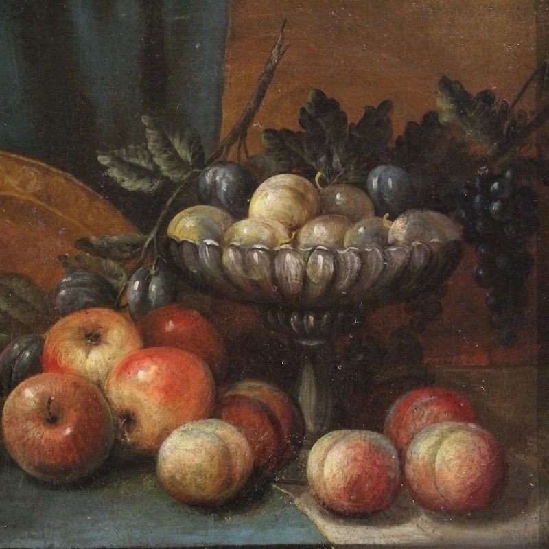 Peinture italienne d'époque, nature morte, XVIIIe siècle photo Art