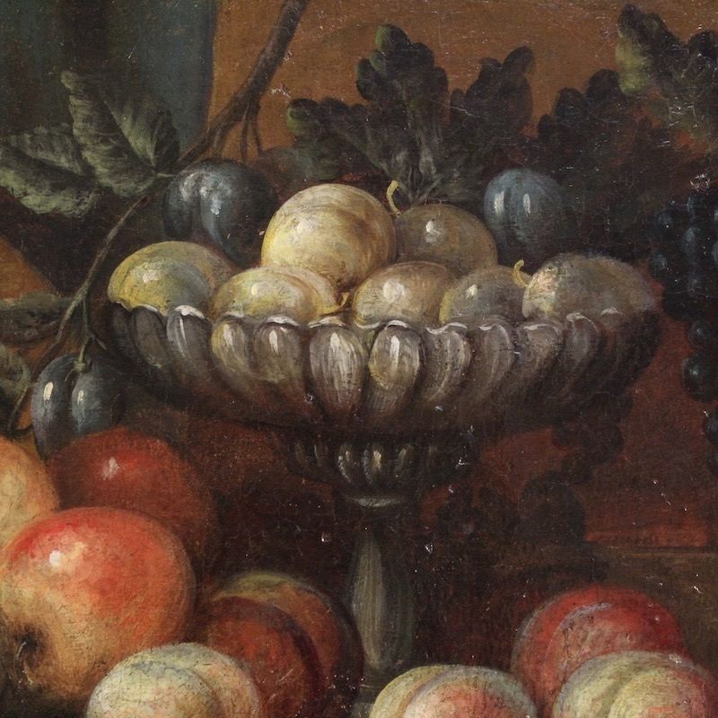 Art Peinture italienne d'époque, nature morte, XVIIIe siècle photo