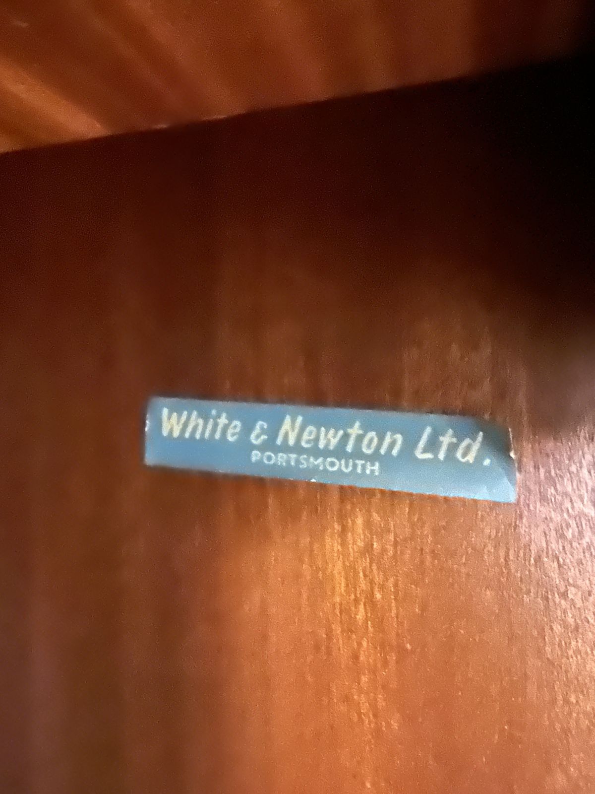 White & Newton Mid Century Wardrobe | Black Exterior, Teak Interior | Authentic Label photo furniture