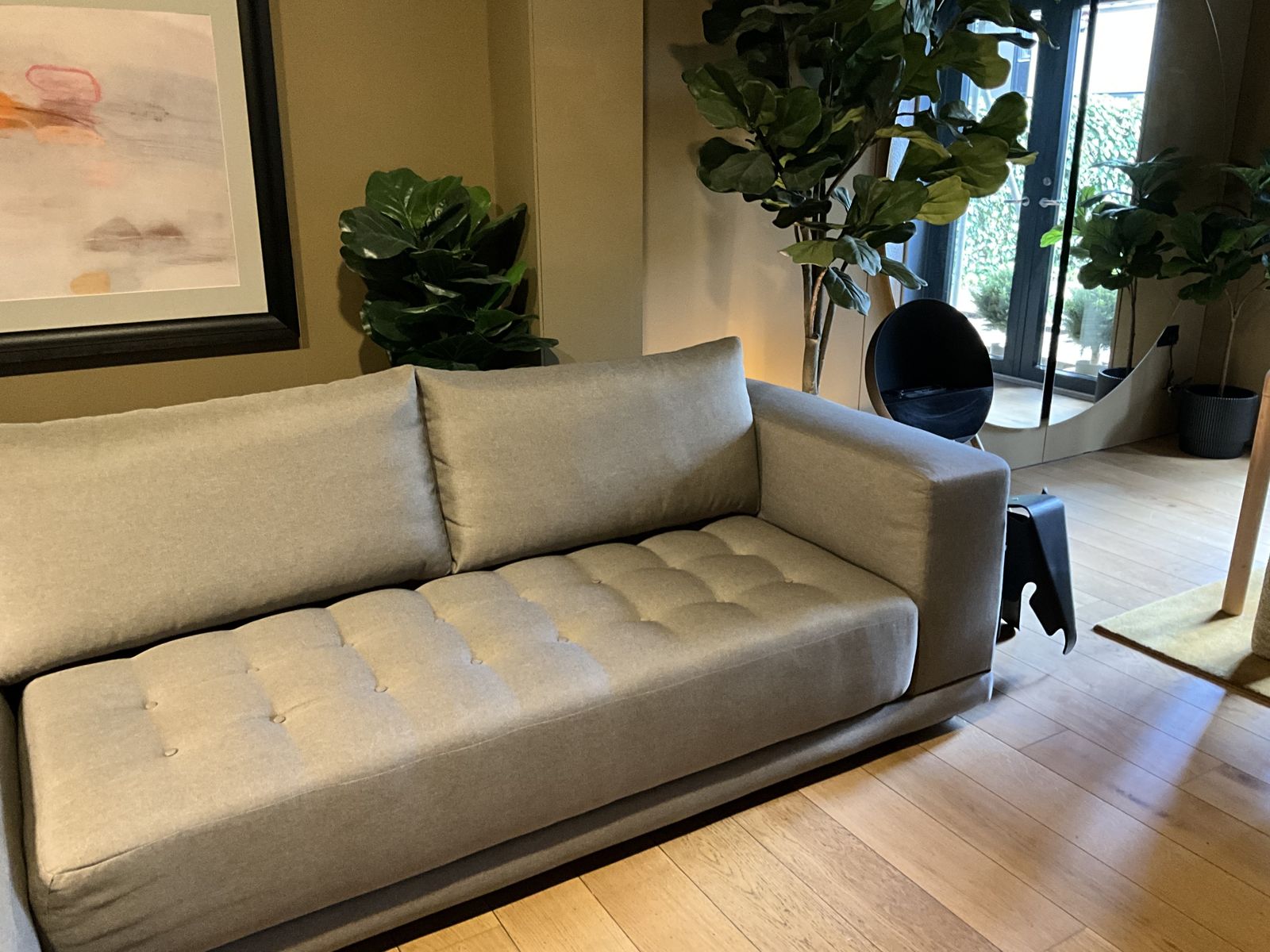 King Living Felix Modular 3 Seater Sofa With Touchglide Wide Chaise photo 3795.0