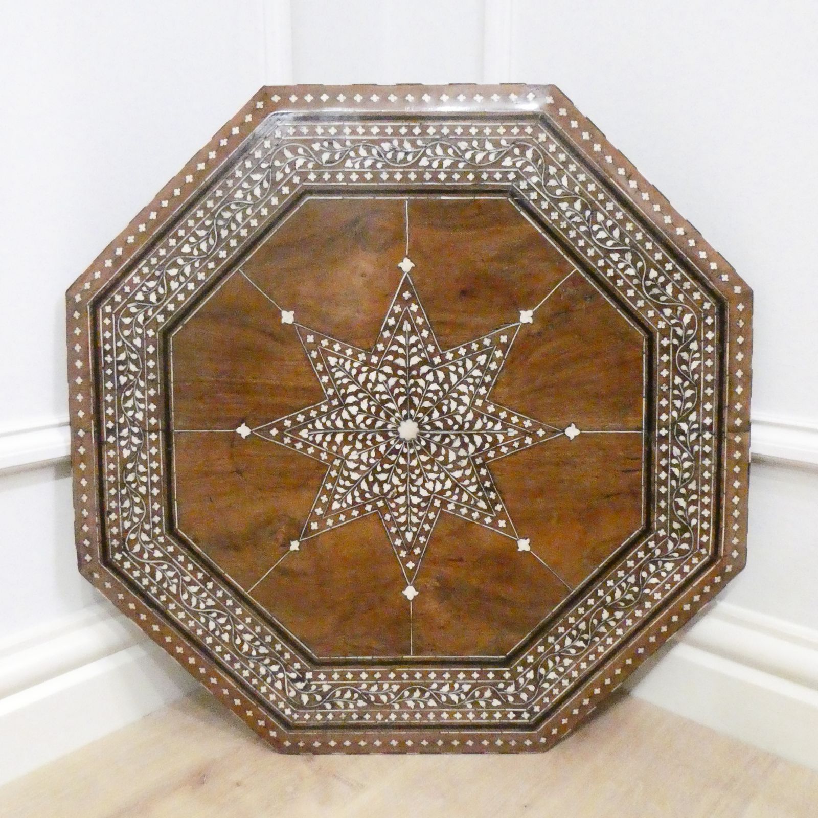 Late 19th Century Hoshiarpur Octagonal Table photo furniture