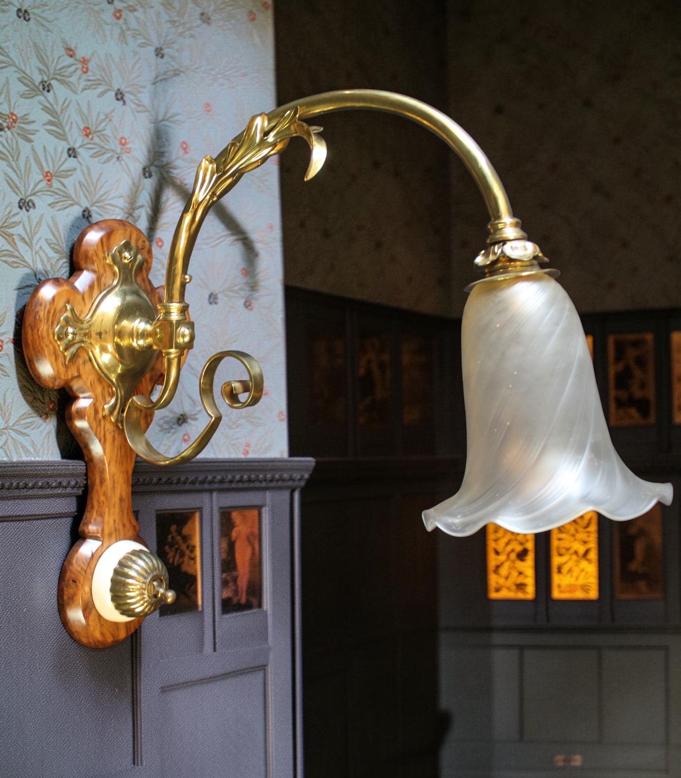 Gothic Revival Wall Lights photo vintage