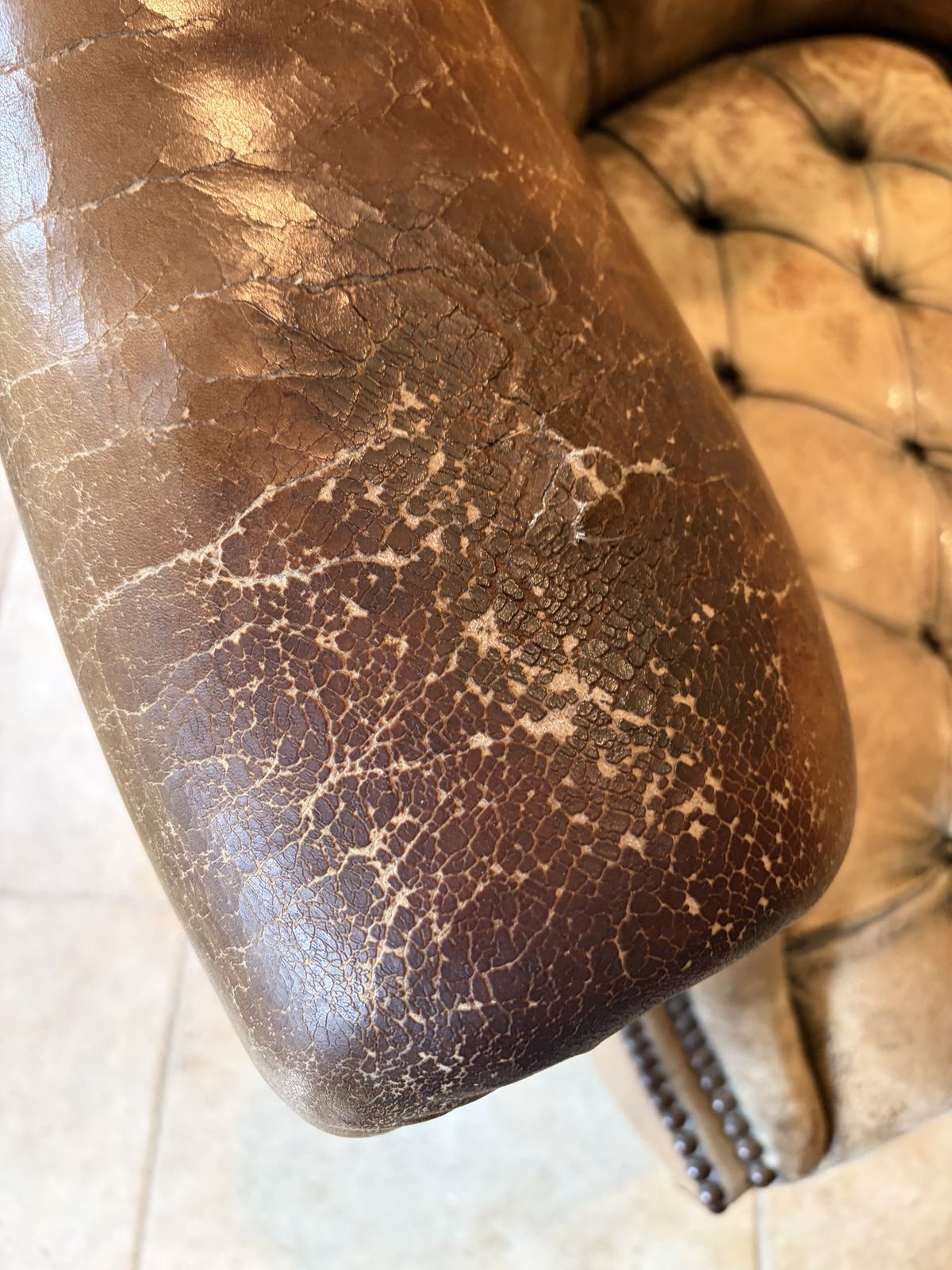 Leather Desk Chair On Casters photo 500.0