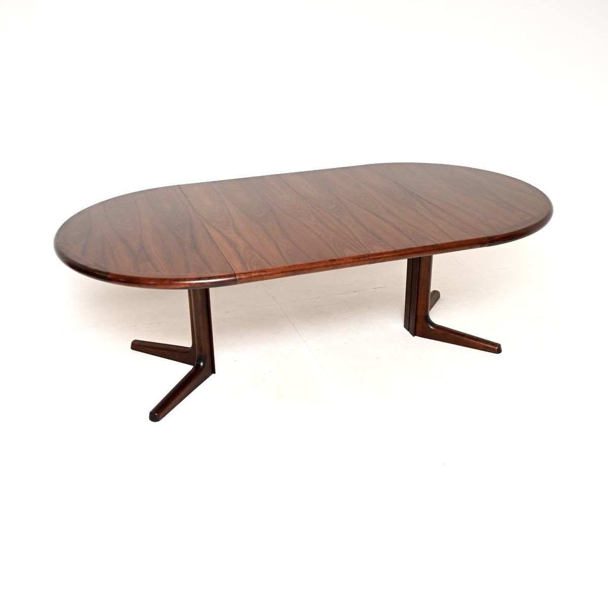 Danish Vintage Rosewood Extending Dining Table photo for sale