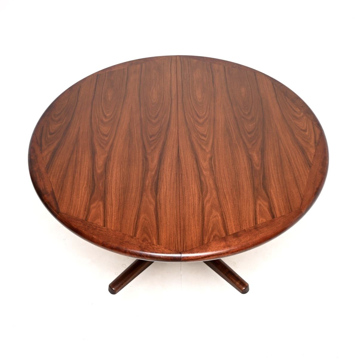 Danish Vintage Rosewood Extending Dining Table photo 2145.0
