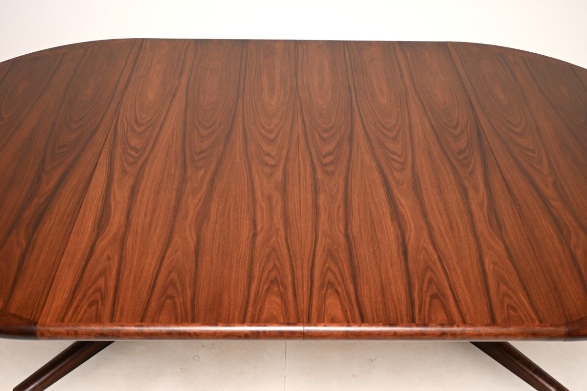 Danish Vintage Rosewood Extending Dining Table photo buy
