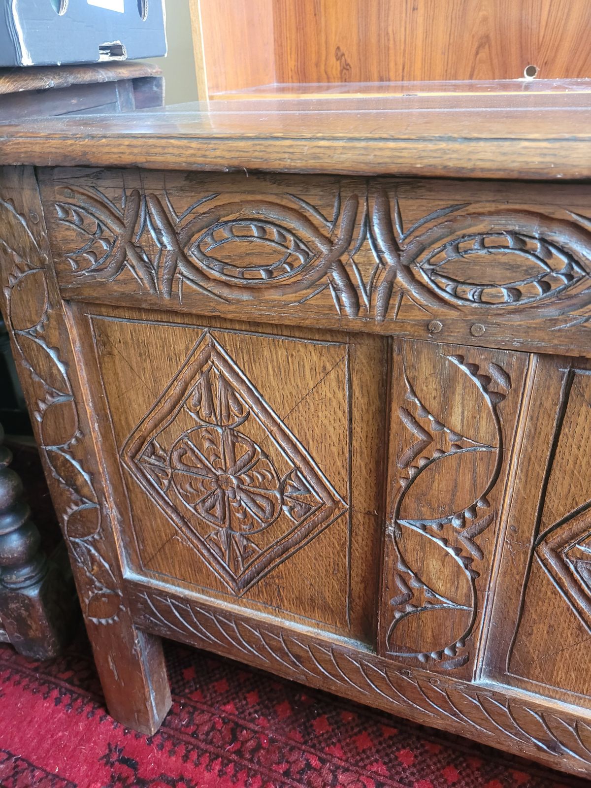 17th Century Dorset Oak Coffer C.1680 photo 590.0