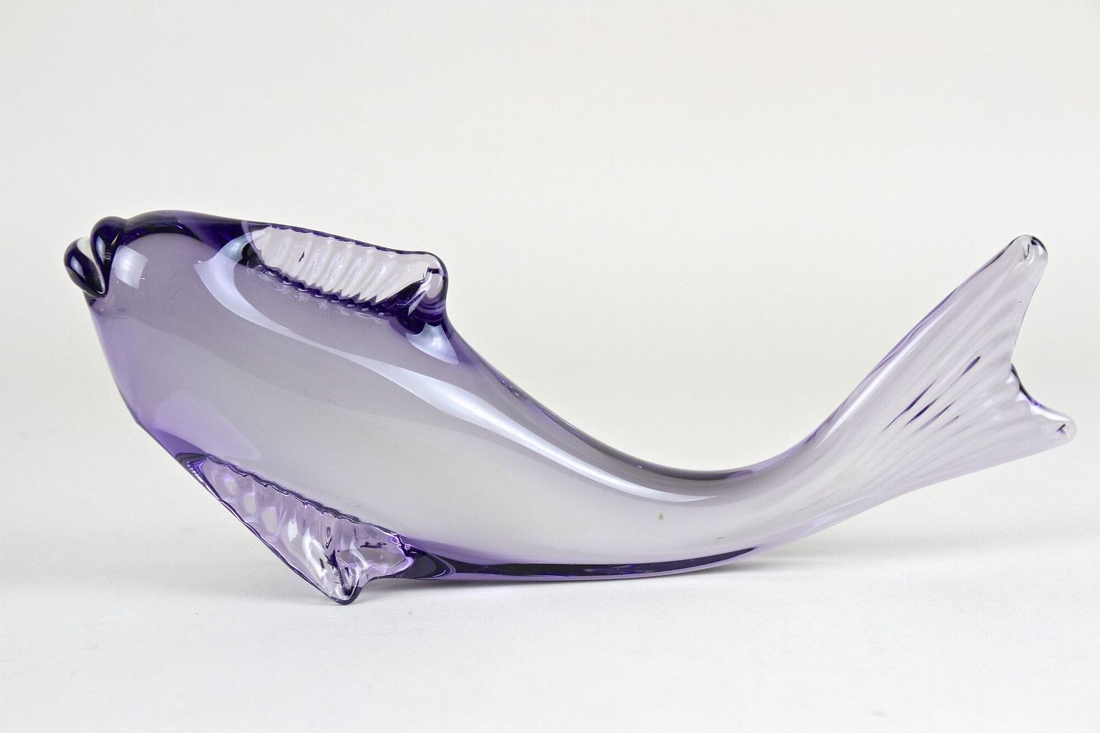 20th Century Contemporary Murano Glass Fish, Italy Ca 1970 photo Art
