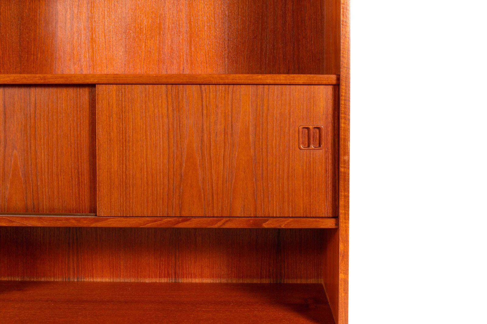 Danish Mid Century Teak Bookcase Cabinet, 1960s photo buy
