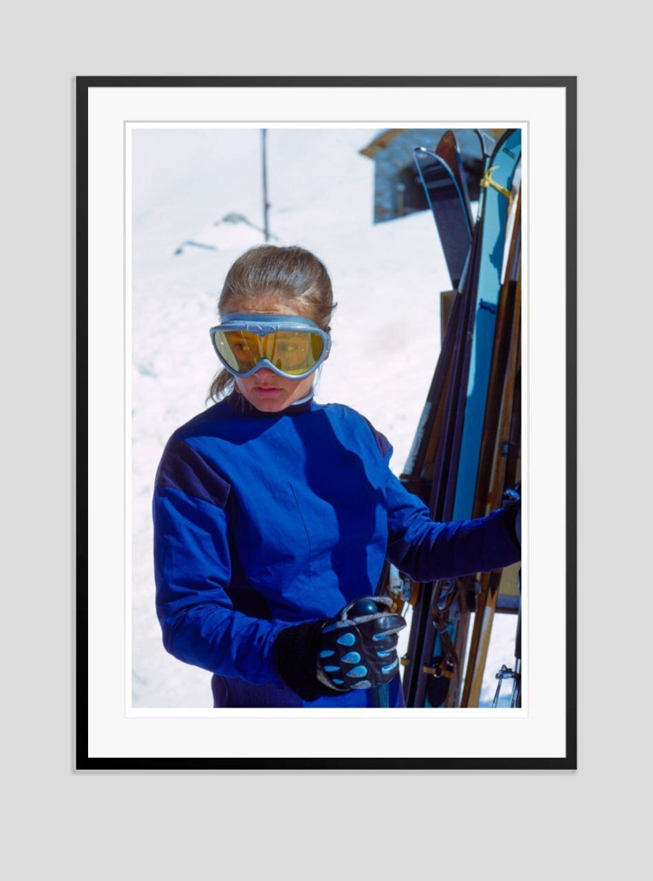 Toni Frissell 'Swiss Gornegrat Derby' Archival Pigment Print Framed In Black photo furniture