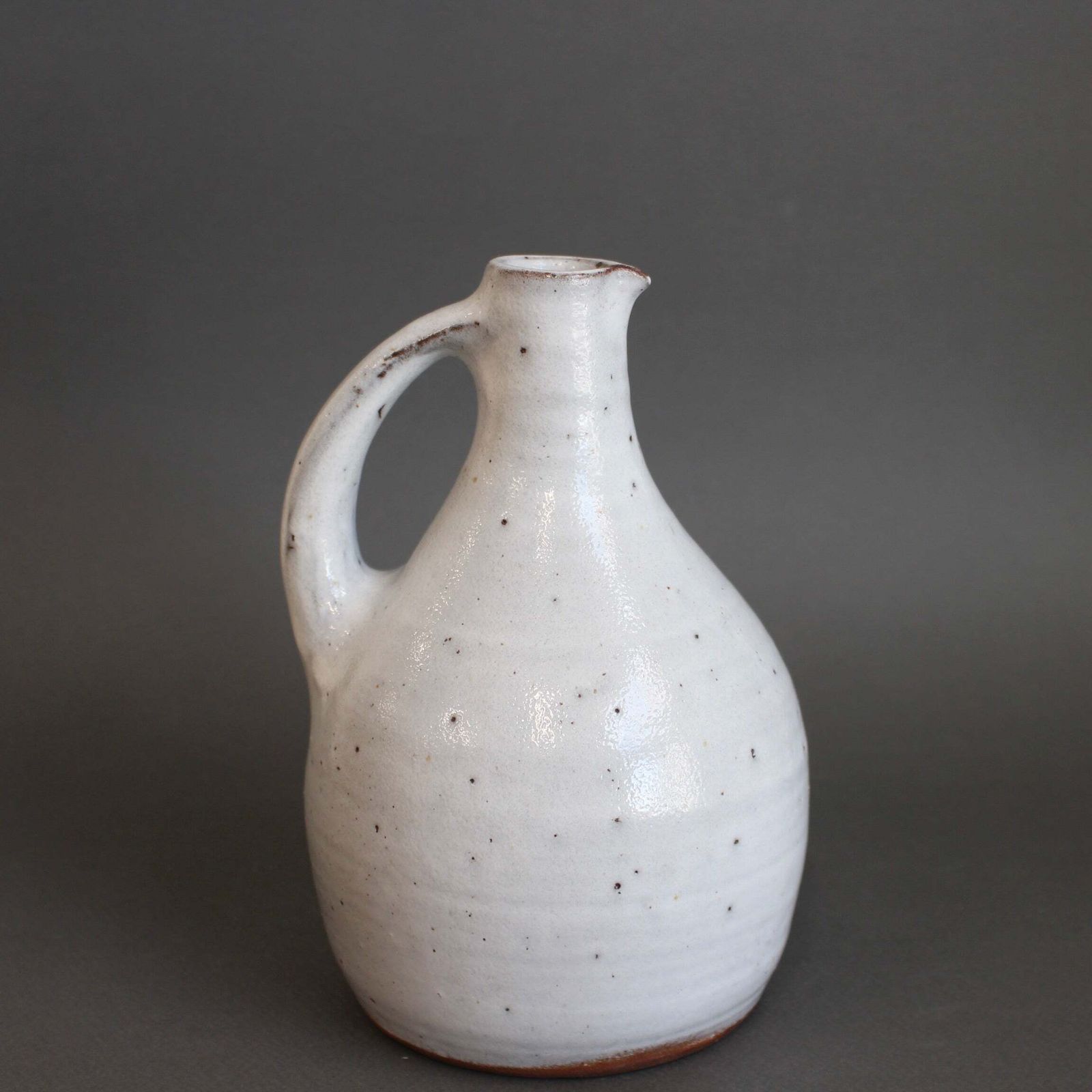 Mid Century French Ceramic Pitcher By Pierlot (Circa 1960s) photo vinterior