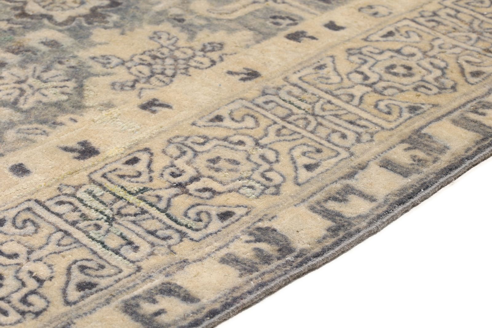Antique German Tefzet Rug, 279 × 193cm, Circa 1920s photo vinterior