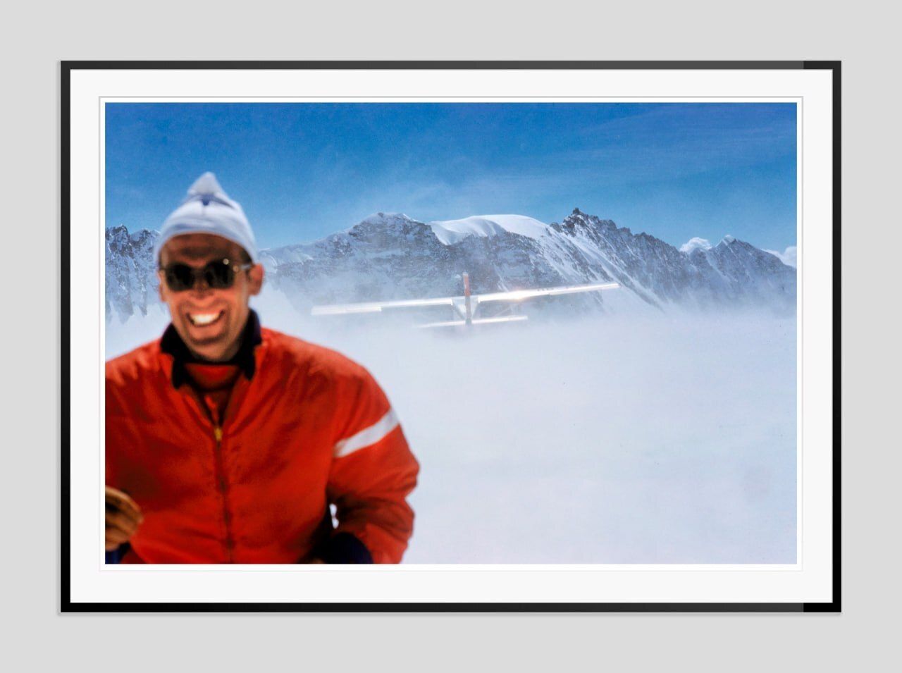 Toni Frissell 'Haute Route Take Off' Archival Pigment Print Framed In Black photo furniture
