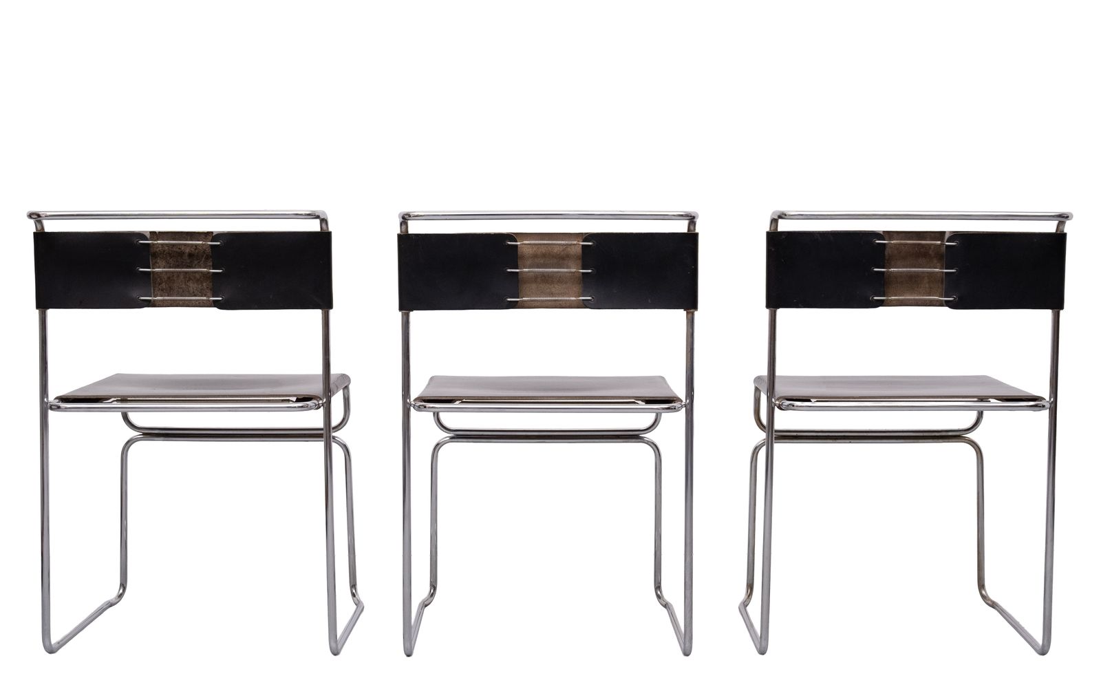 photo furniture 'Libellula' stapelbare eetkamerstoelen van Giovanni Carini voor Planula, Italië