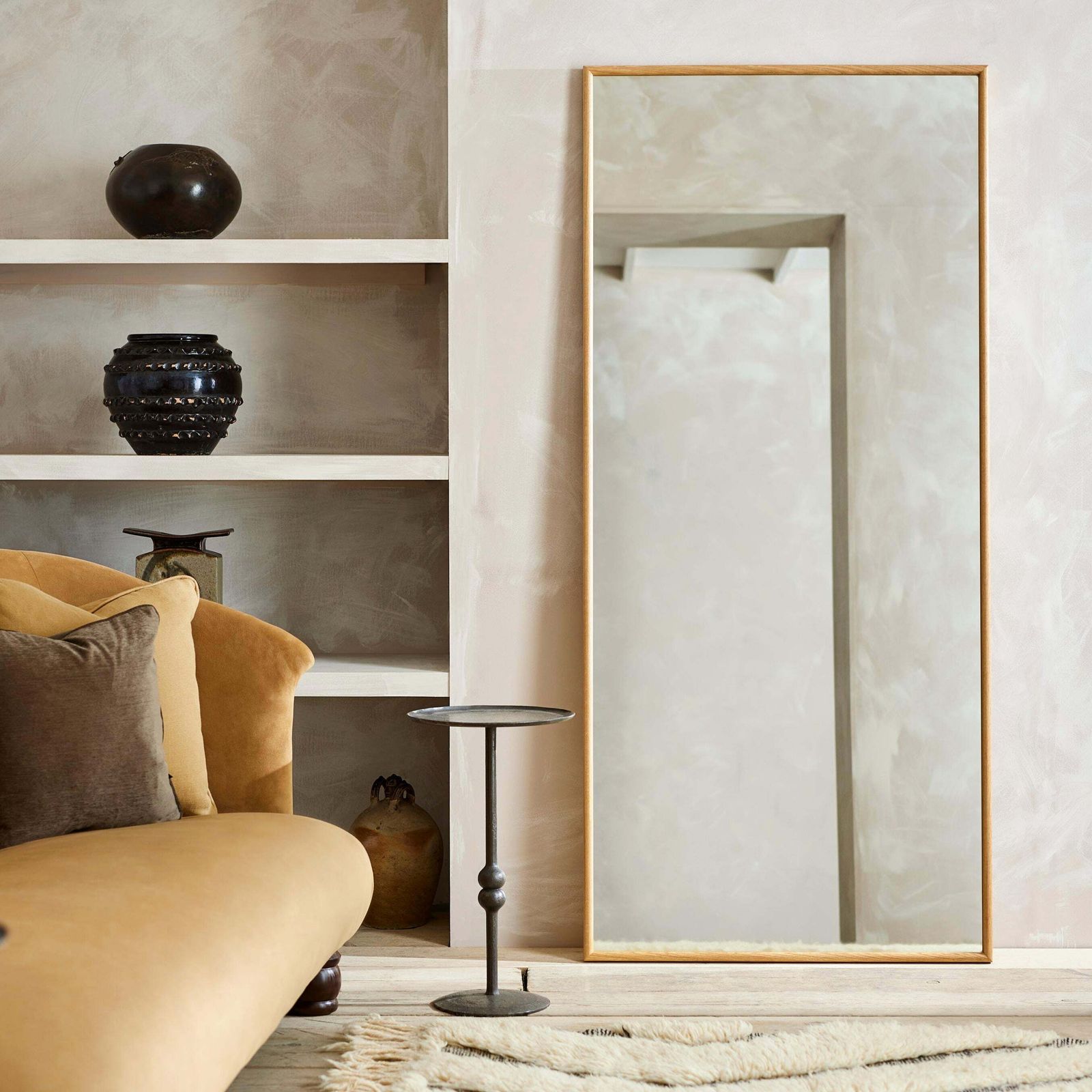 The Oak 'Tailors' Mirror photo furniture