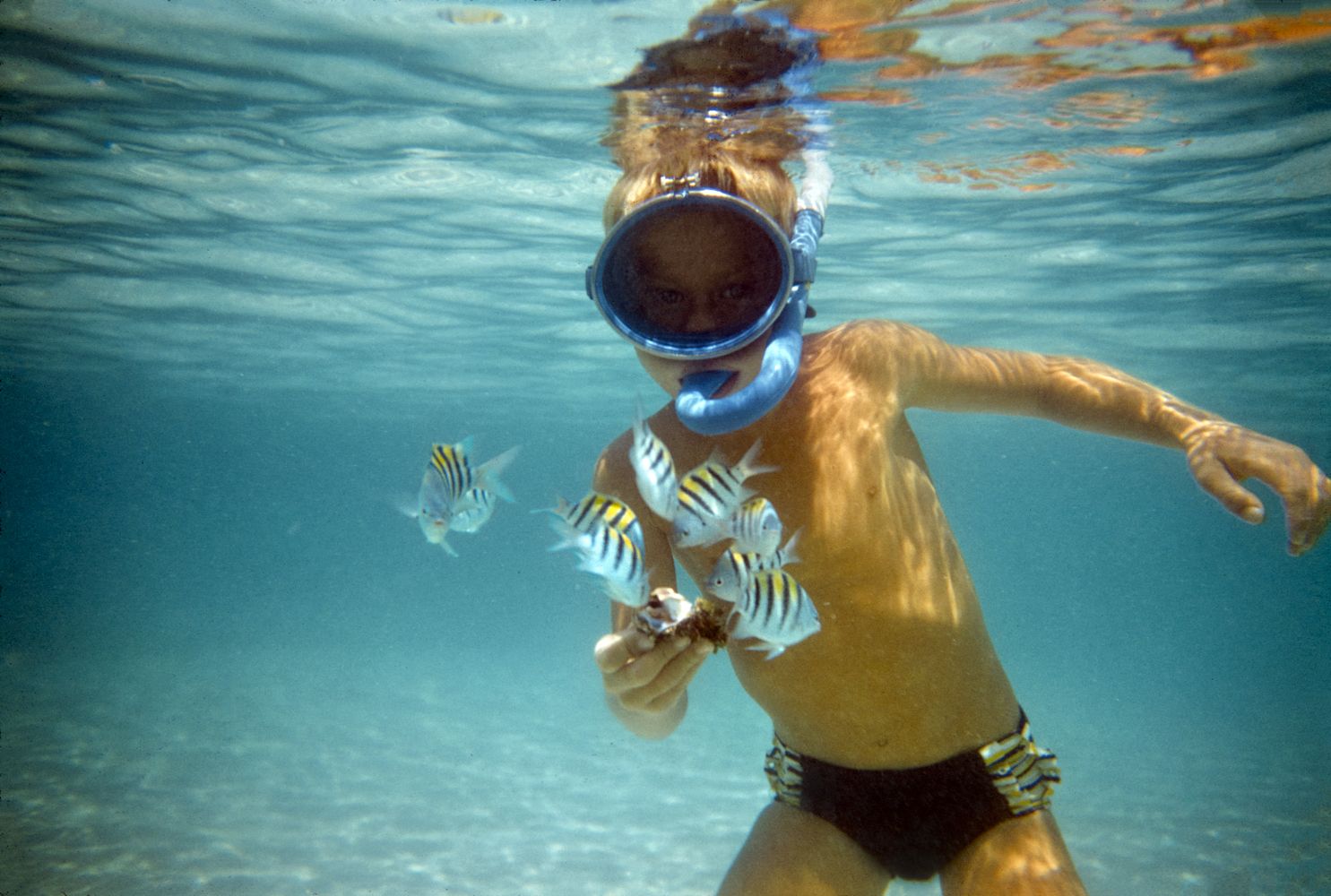 Toni Frissell 'Boy In Bermuda' Archival Pigment Print Framed In Black