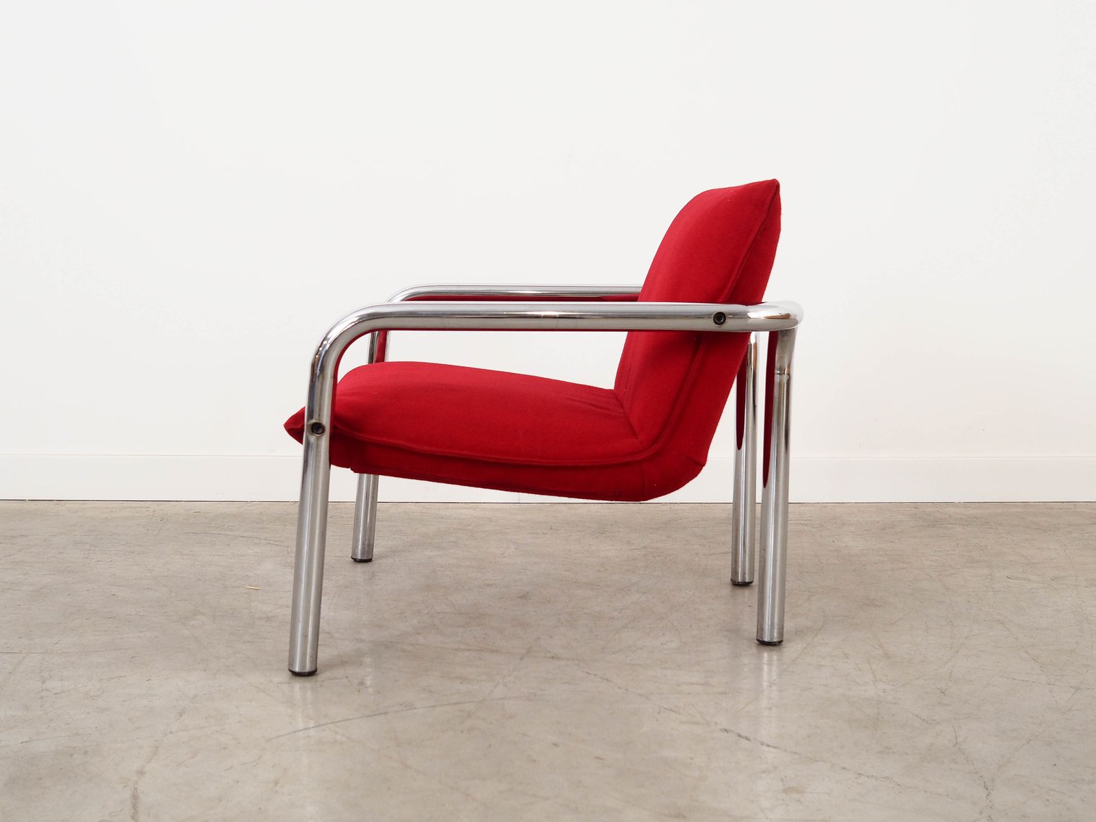 Red Armchair, Italian Design, 1970s, Made In Italy photo Furniture