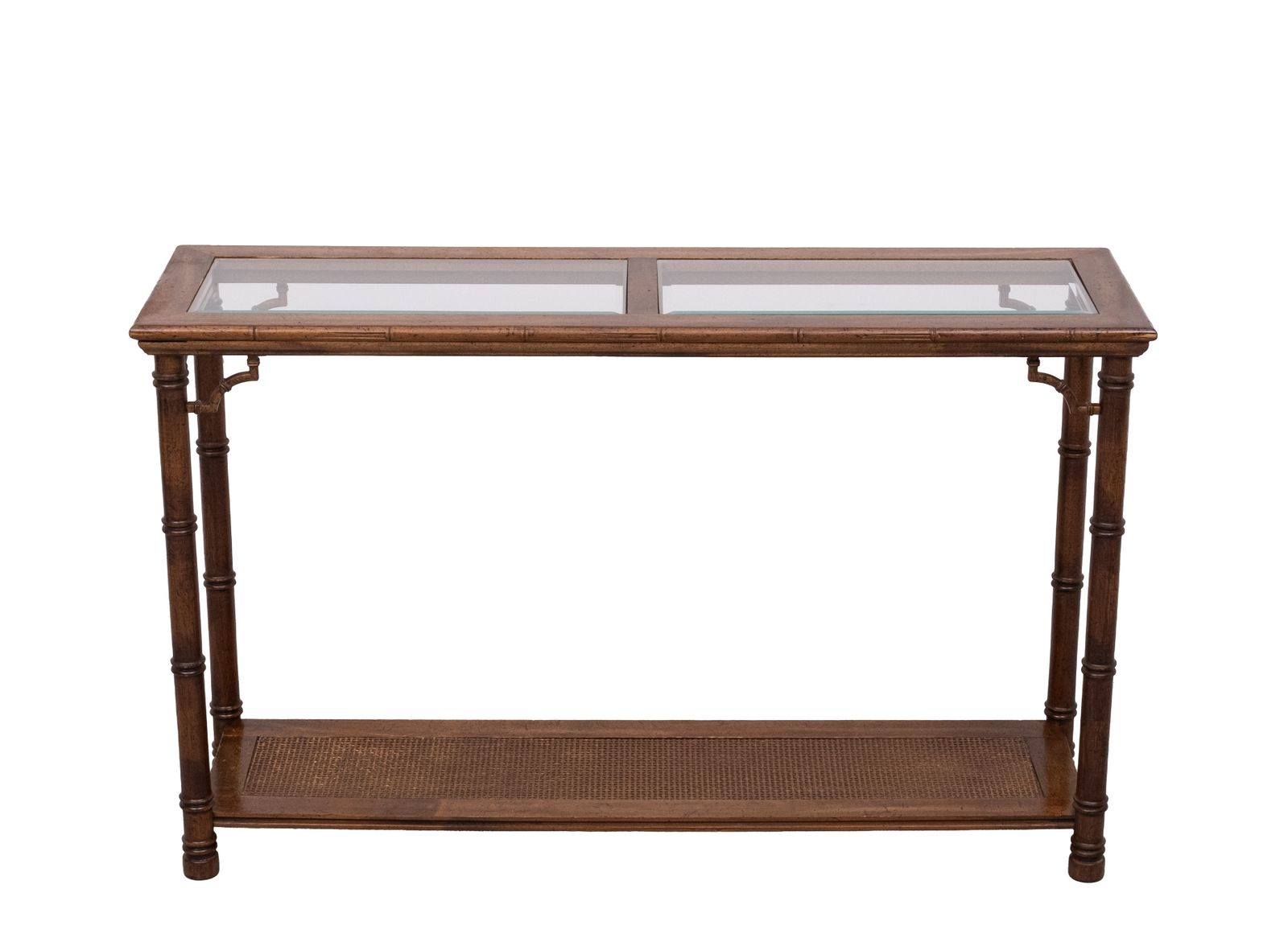 Console Faux Bamboo Chinese Chippendale Jaren 1970 photo for sale