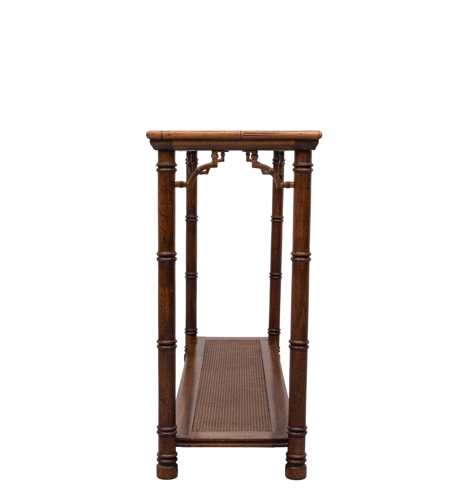 photo furniture Console Faux Bamboo Chinese Chippendale Jaren 1970