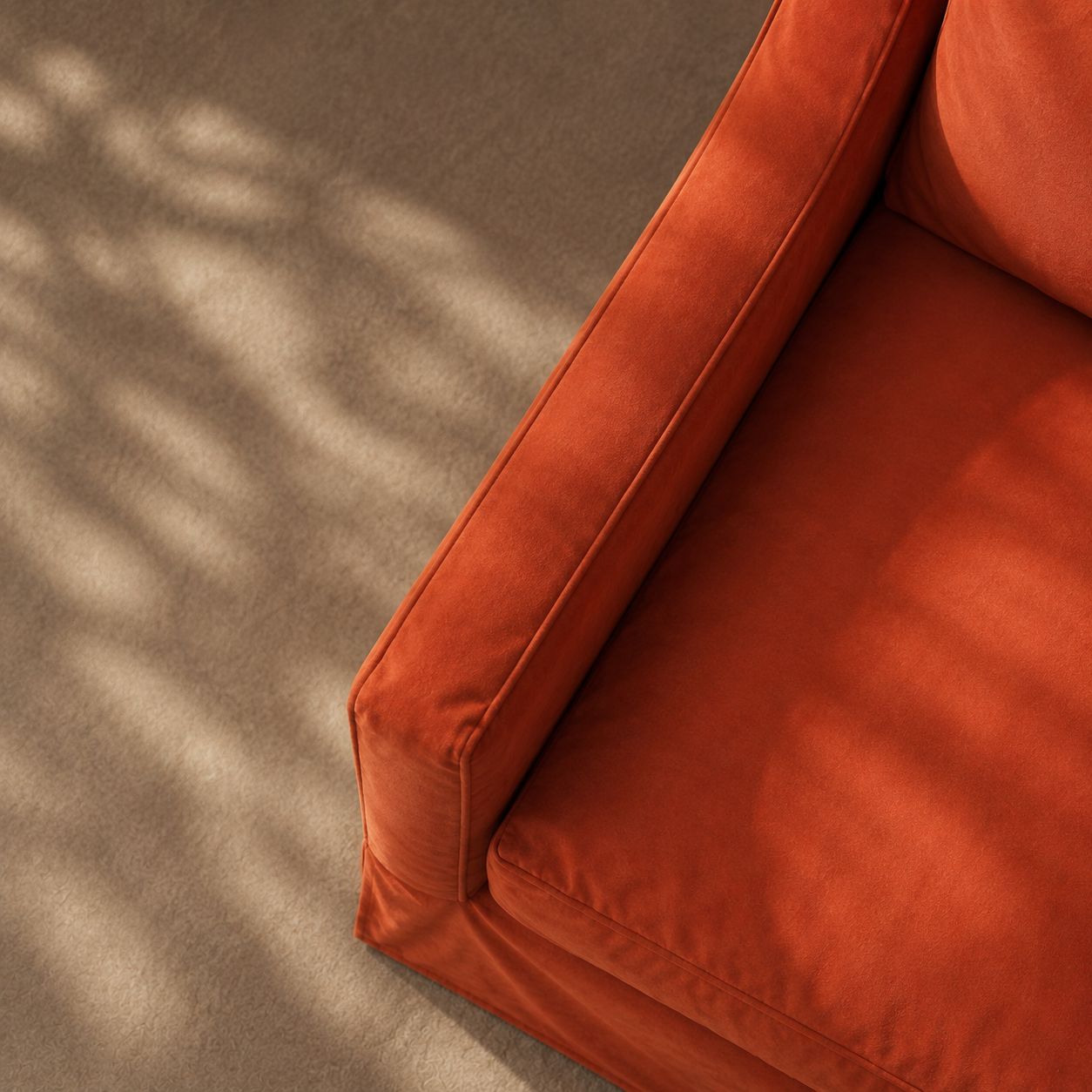 'The Conrad' Skirted Sofa   2.2m photo for sale