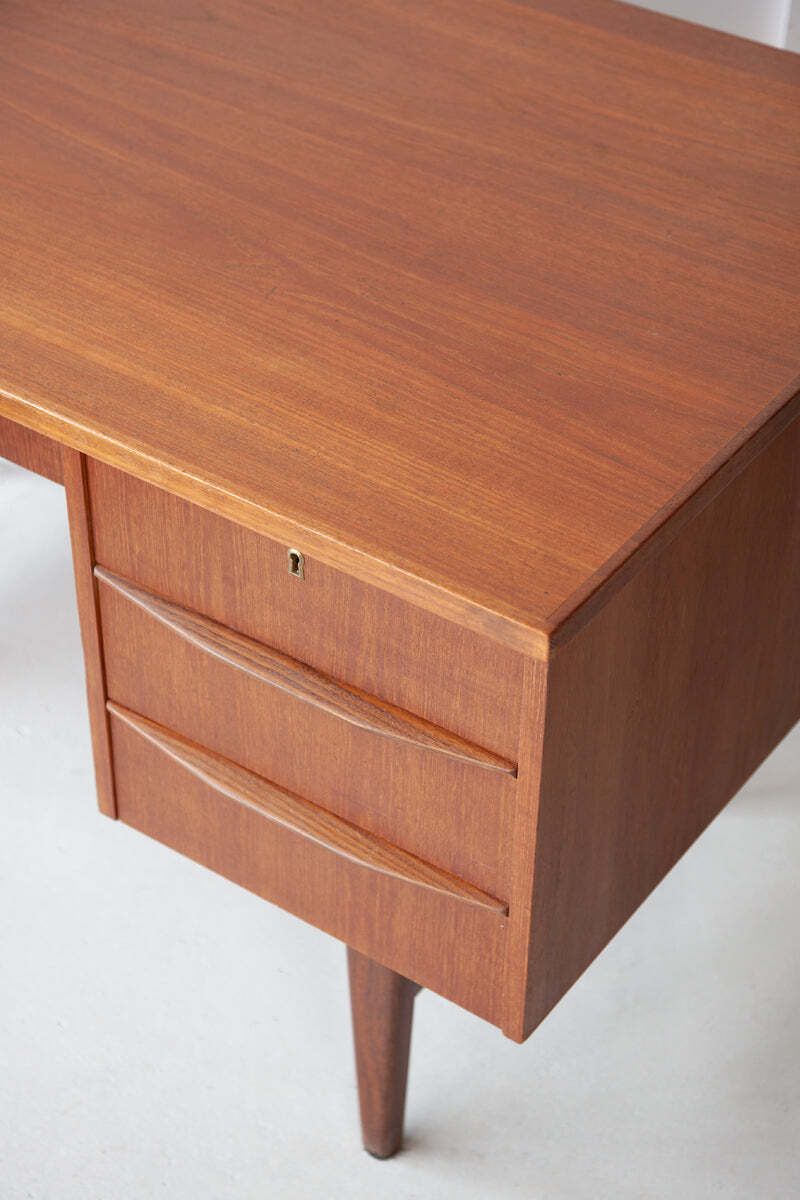 Handsome Danish Desk photo for sale