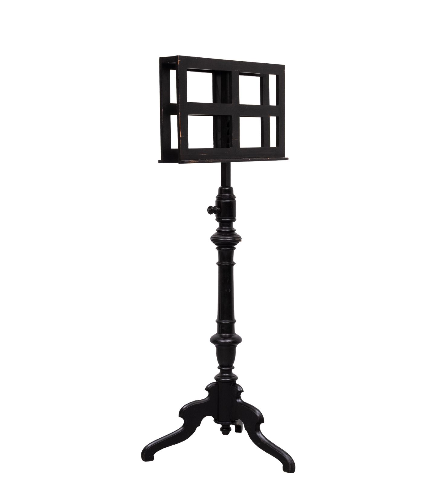 Geëboniseerde duet-notenstandaard, Duits hout, antiek uit de jaren 1880 photo buy