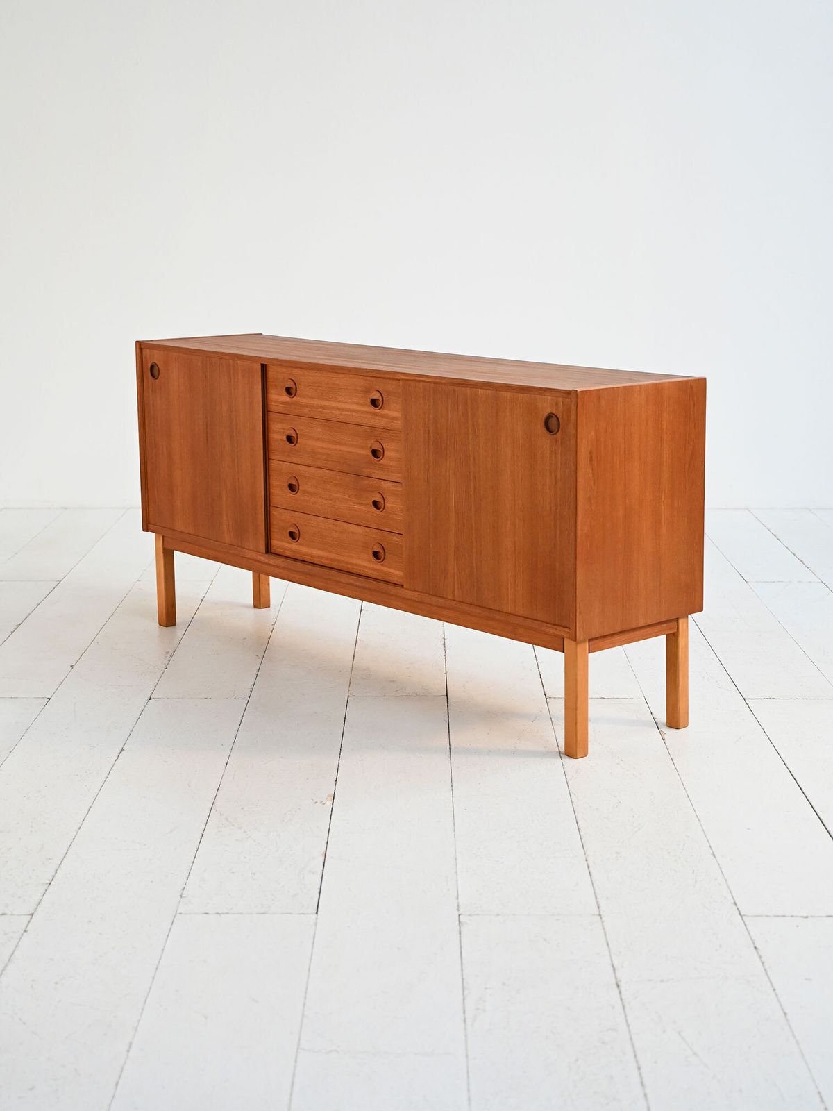 1960s Scandinavian Teak Sideboard photo vinterior