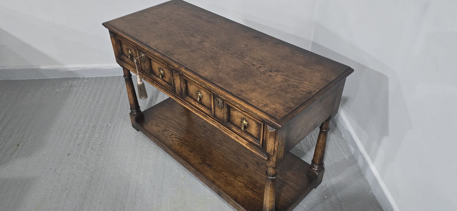 Furniture Super Oak Sideboard Dresser Base photo