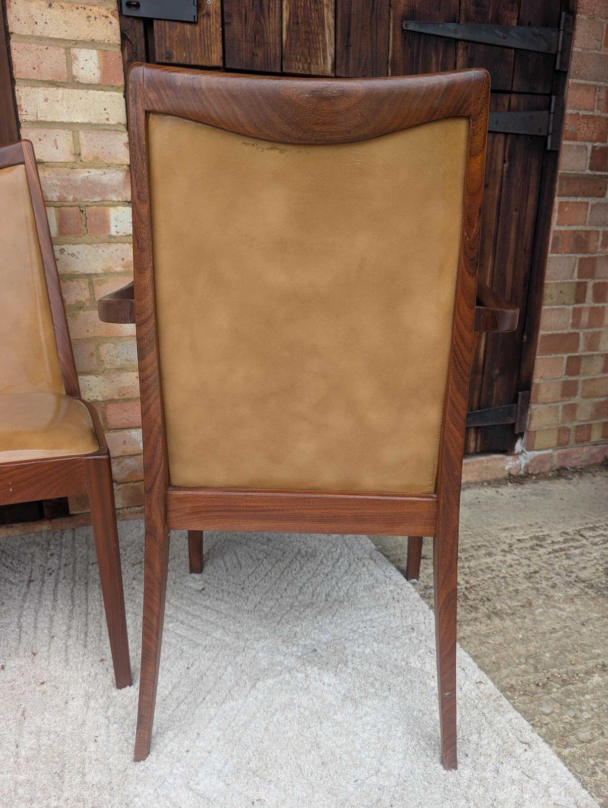 225.0 Set Of 4 X G Plan Teak Mid Century Dining Chairs photo