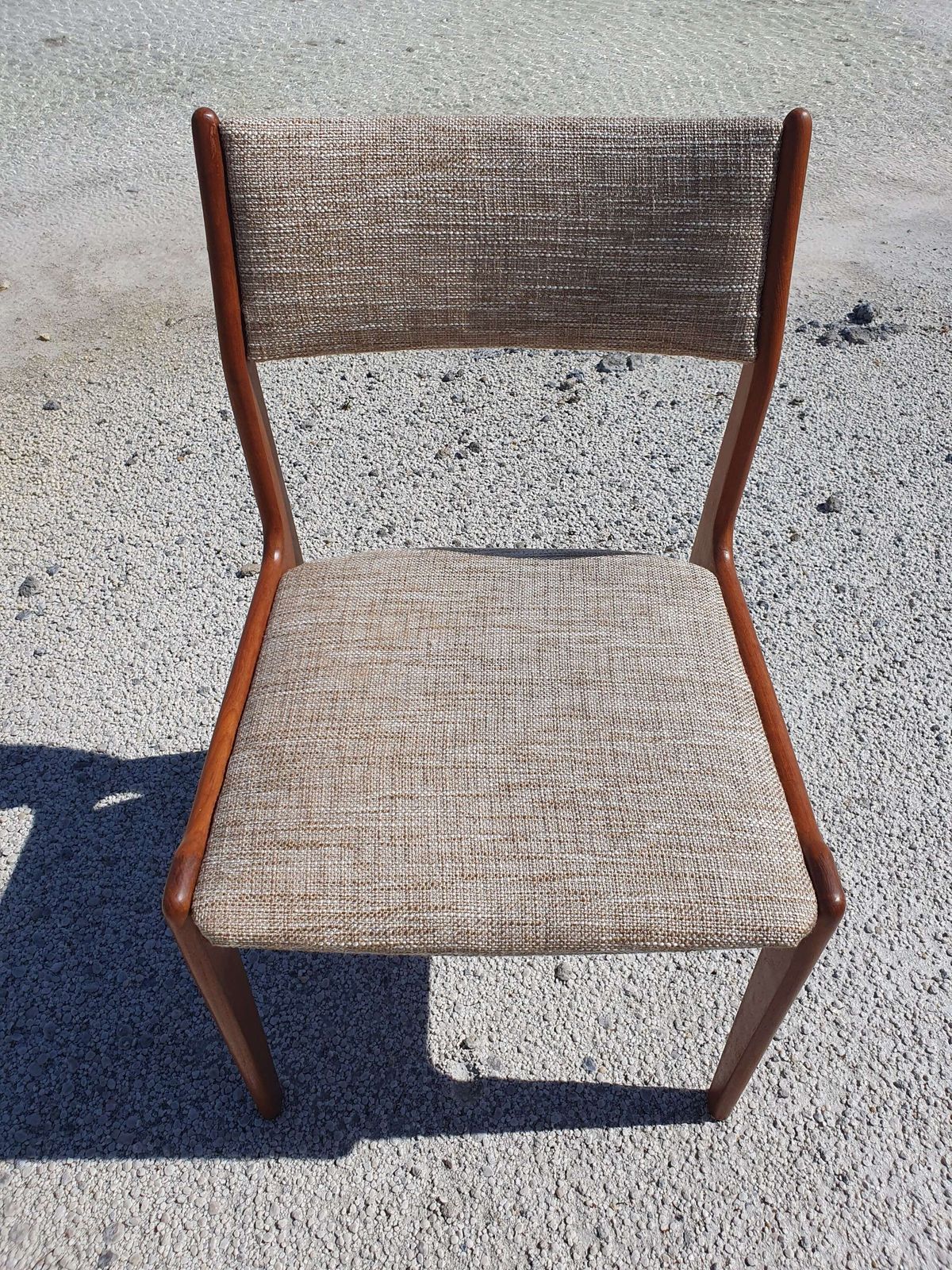 250.0 A Pair Of Model 7171 Dining Chairs By Johannes Andersen For Udlum Mobelfabrik. Denmark. photo