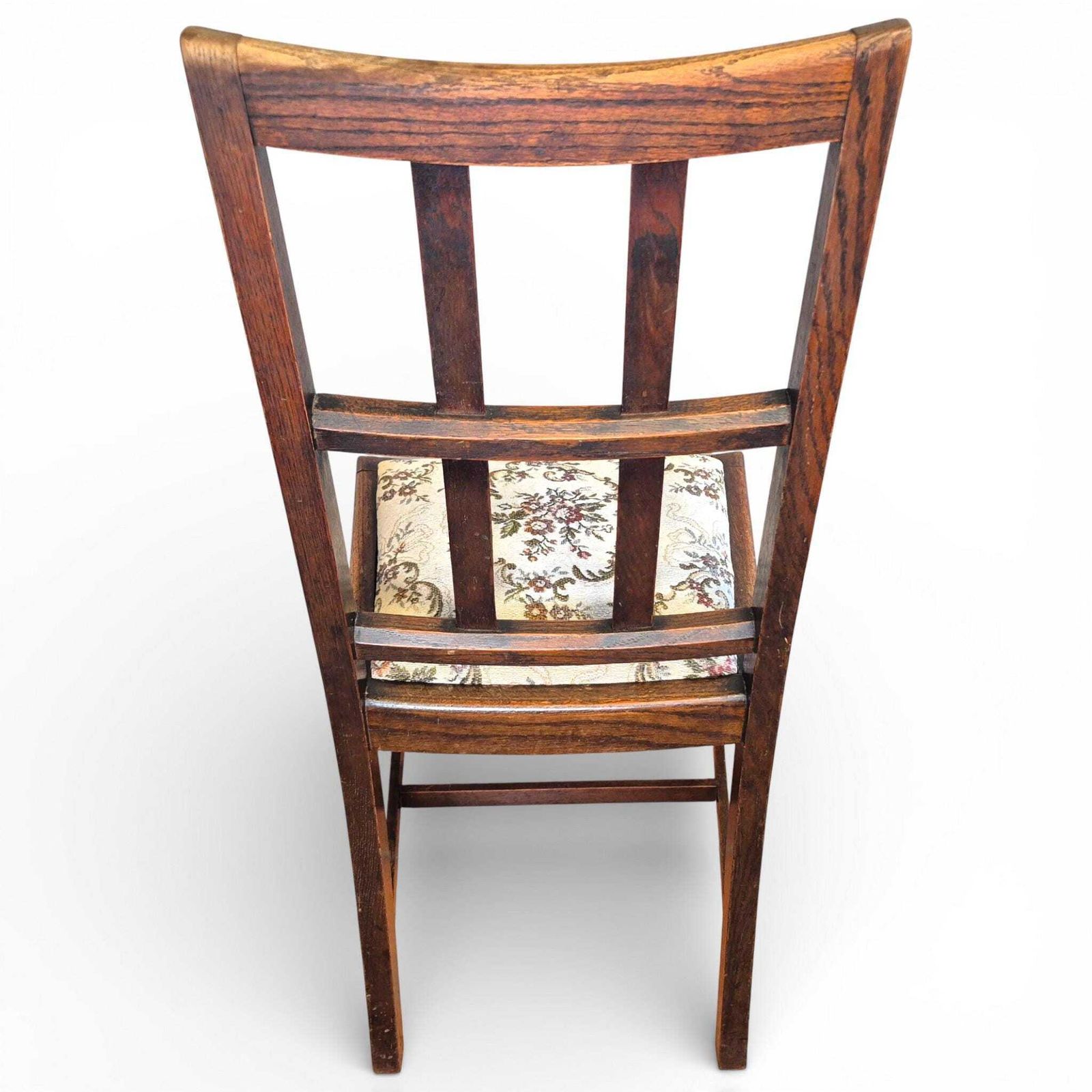 Set Of 4 Arts & Crafts Oak Dining Chairs | Antique Oak Chairs | Upholstered Seats | Early 20th Century photo Furniture