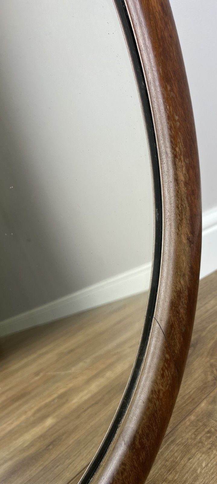 Mirror Antique French Walnut Ornate Wall Mirror Decorative Frame Lot 6135 photo buy
