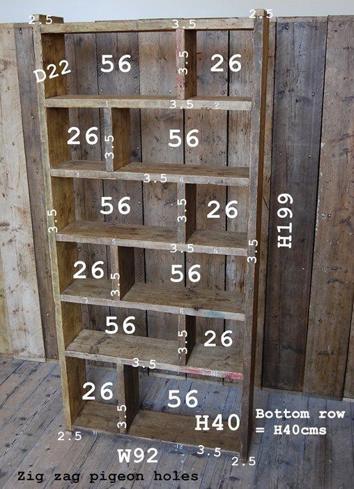 photo furniture Bespoke Reclaimed Wood Furniture Made To Order Shelving Bookcases Units Built In Alcove 10