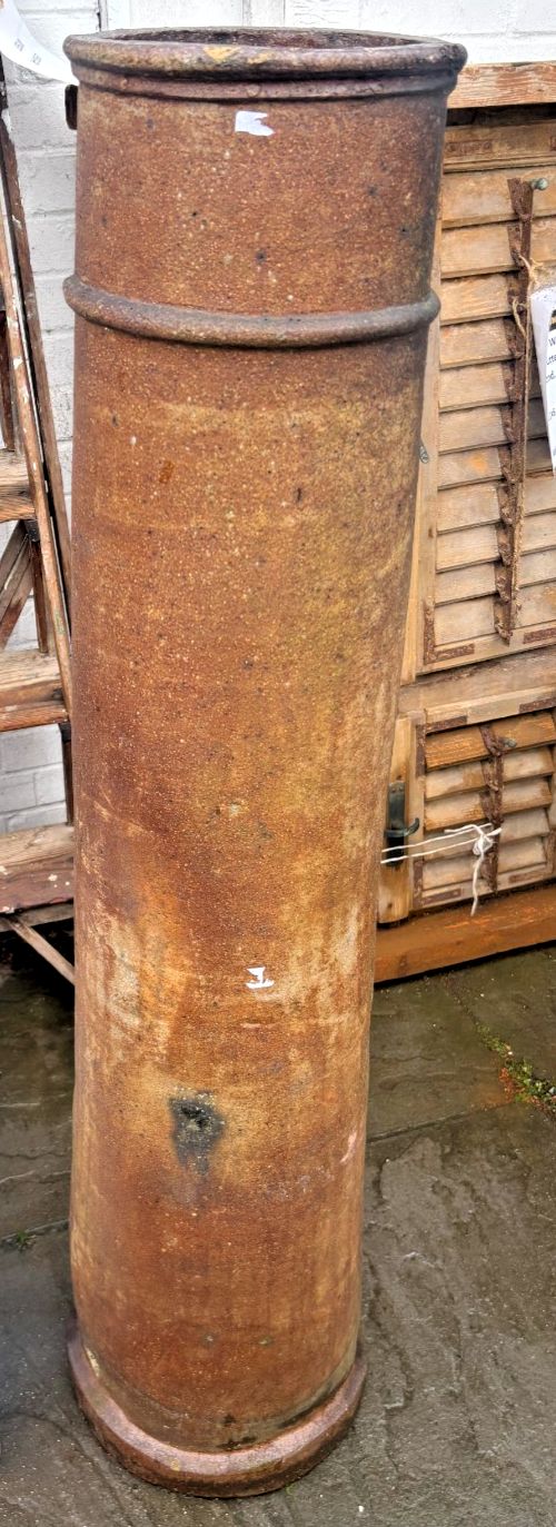 Antique Victorian Very Tall Cannon Chimney Pot