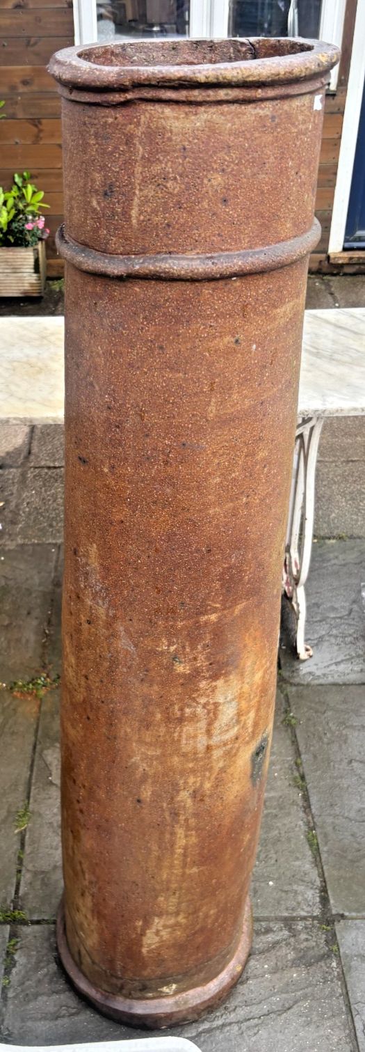 Antique Victorian Very Tall Cannon Chimney Pot photo furniture