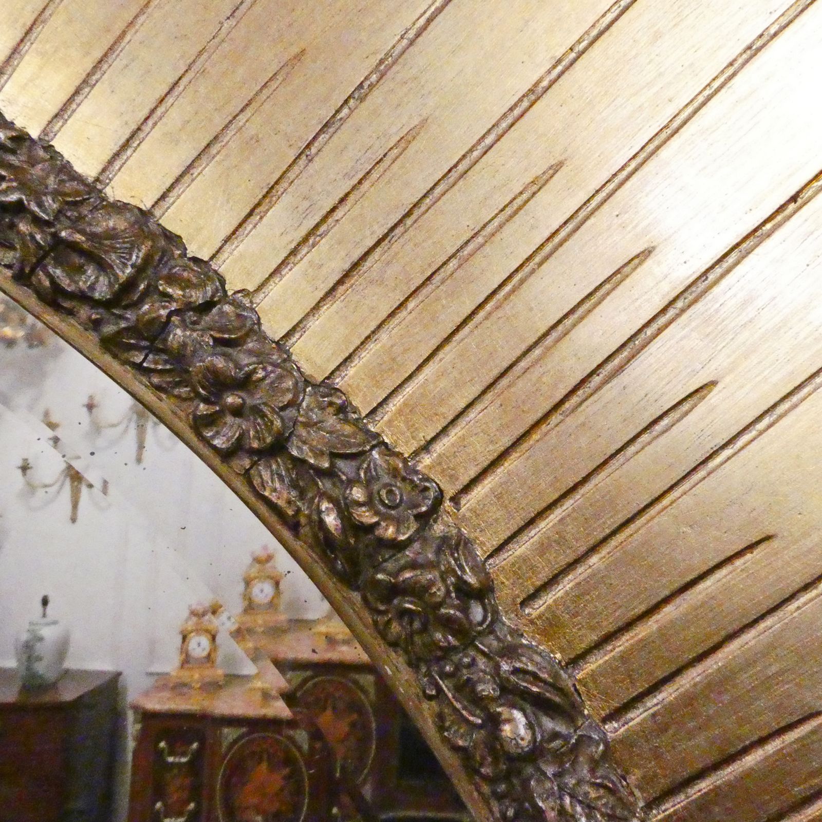 Victorian Gilt Overmantel Wall Mirror In The Regency Style photo 2375.0