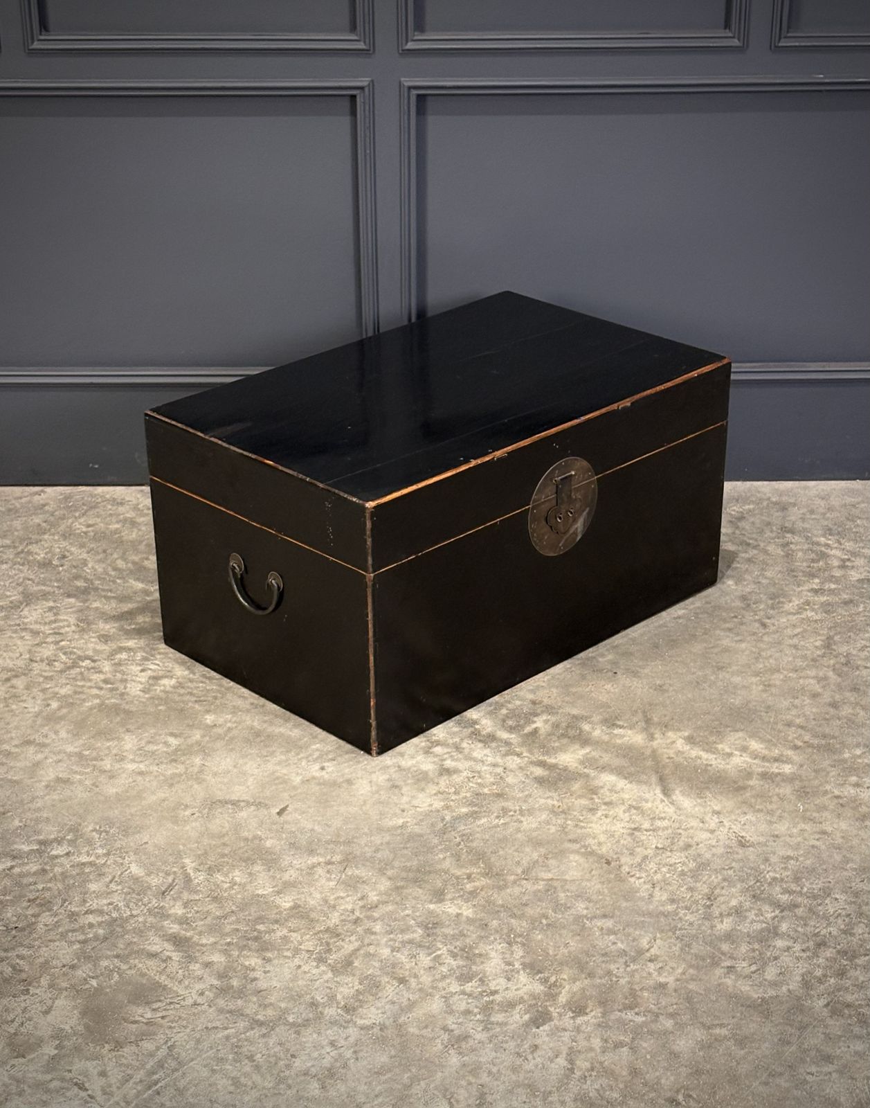 Chinese Lacquered Trunk photo furniture