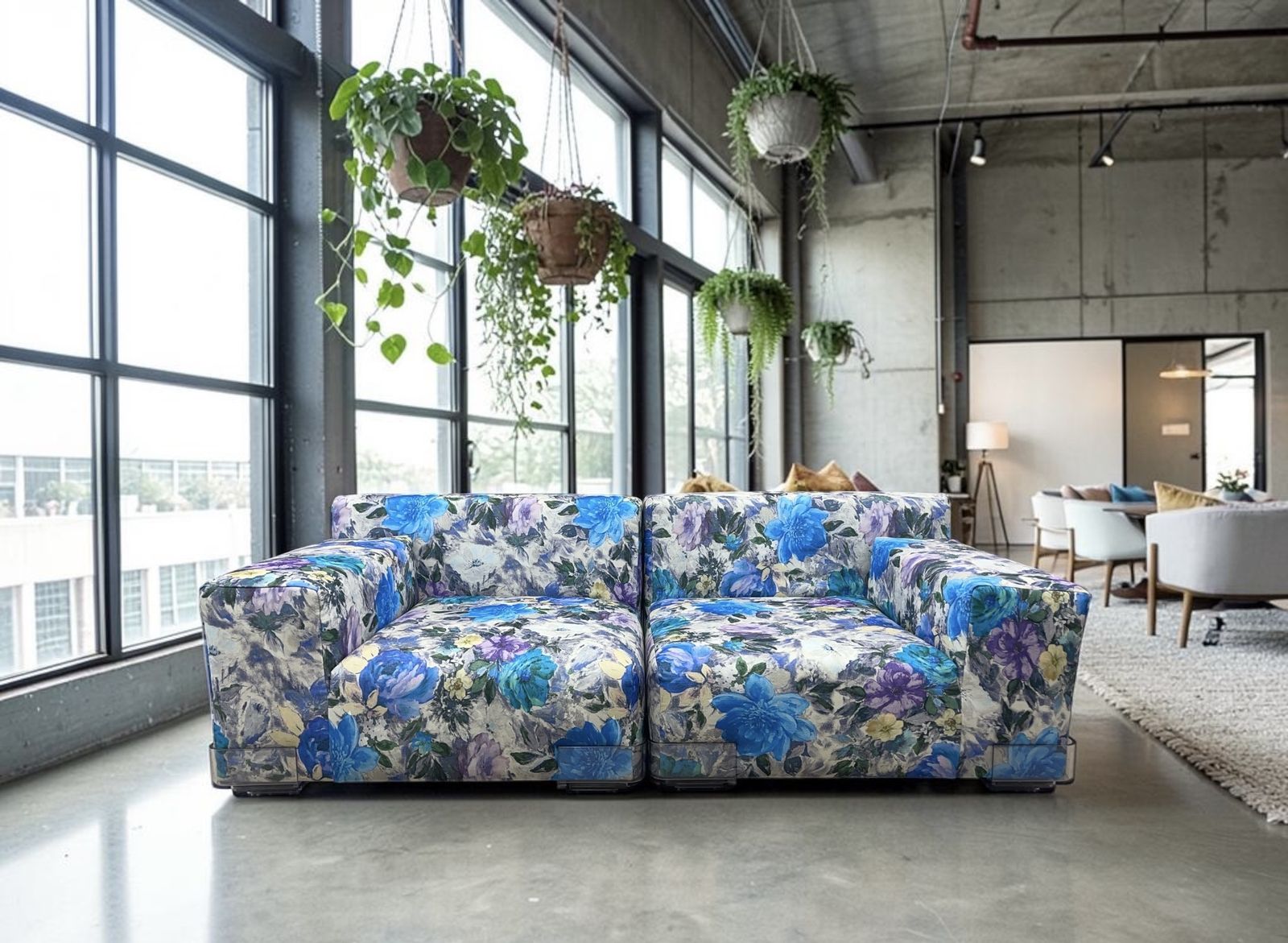 Sofa Settee Plastics Modular By Piero Lissoni For Kartell