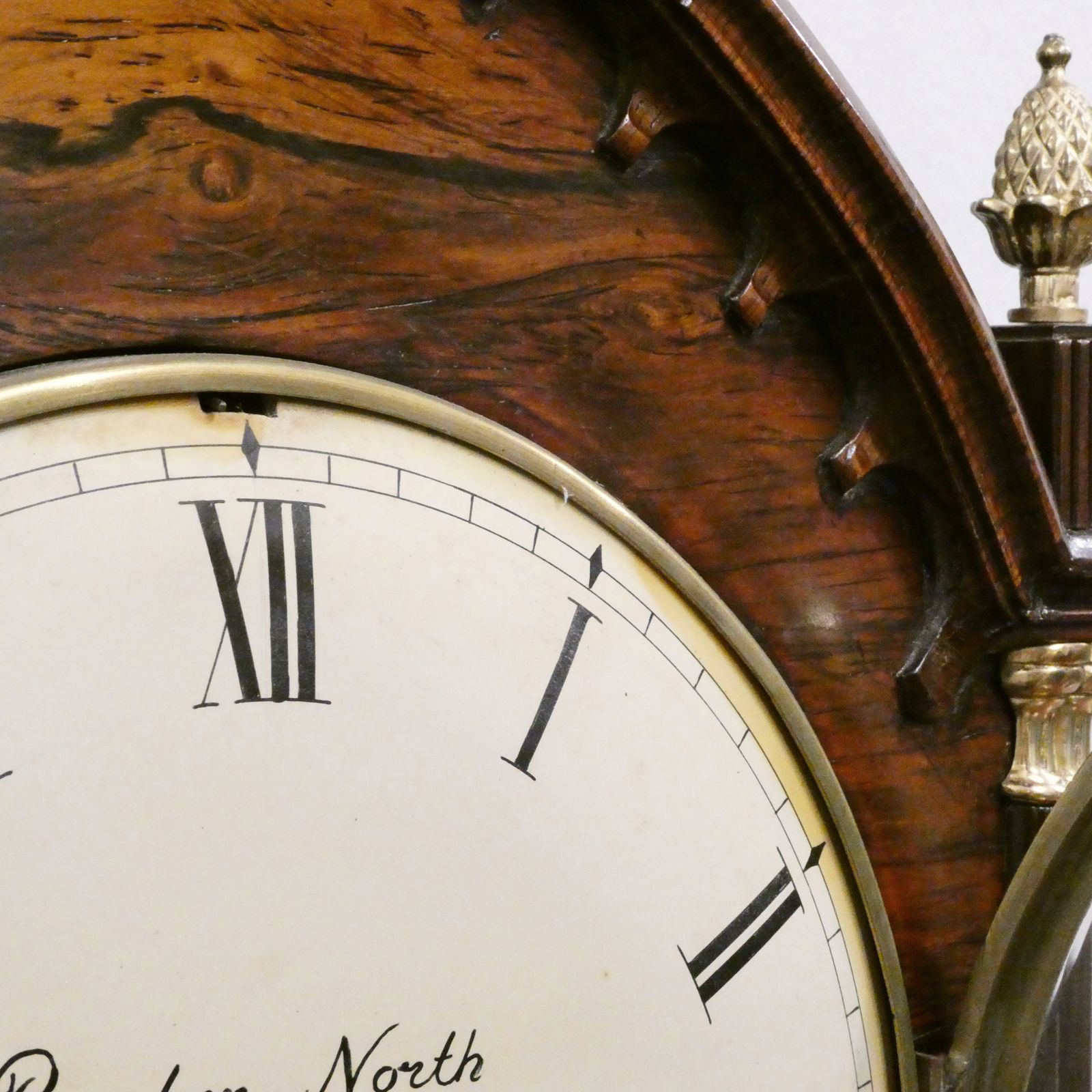 William IV Rosewood Gothic Revival Bracket Clock By Barber & North Of York photo Home Decor