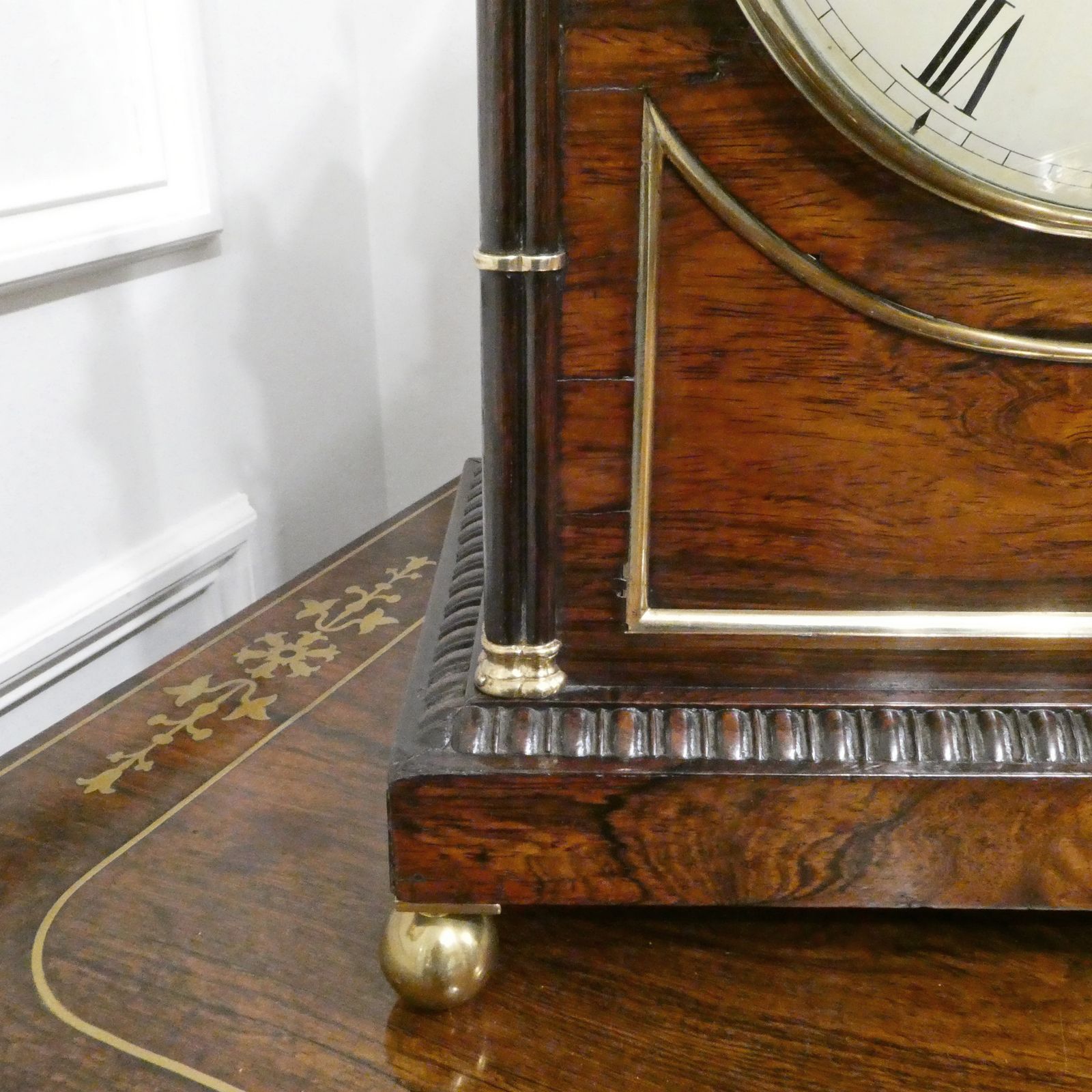 William IV Rosewood Gothic Revival Bracket Clock By Barber & North Of York photo 3950.0