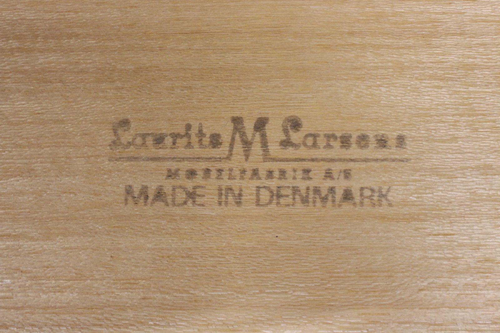 photo furniture Laurits M Larsen Teak Dining Table Extends To Seat 8