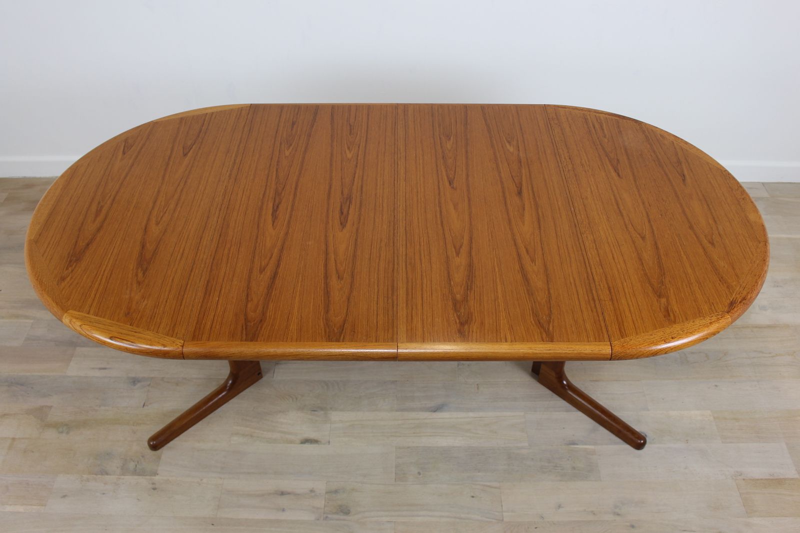 photo for sale Laurits M Larsen Teak Dining Table Extends To Seat 8