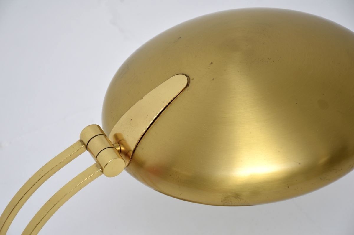 Vintage Bauhaus Brass Desk Lamp By Egon Hillebrand photo vinterior